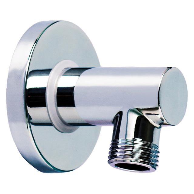 PRESA ACQUA TECOM MINIMAL CROMO IN OTTONE M1/2" CON ROSONE | Tecnomat PRESA ACQUA TECOM MINIMAL CROMO IN OTTONE M1/2" CON ROSONE - 2 | Tecnomat