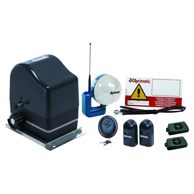 KIT APRICANCELLO APRIMATIC ONDA 623G 230V SCORREVOLE MAX 600Kg CREMAGLIERA ESCLUSA | Tecnomat KIT APRICANCELLO APRIMATIC ONDA 623G 230V SCORREVOLE MAX 600Kg CREMAGLIERA ESCLUSA - 2 | Tecnomat