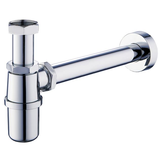 SIFONE LAVABO TECOM 1''1/4 BOTTIGLIA ABS CROMATO CANOTTO Ø 32 mm L 300 mm 40 l/min | Tecnomat SIFONE LAVABO TECOM 1''1/4 BOTTIGLIA ABS CROMATO CANOTTO Ø 32 mm L 300 mm 40 l/min | Tecnomat