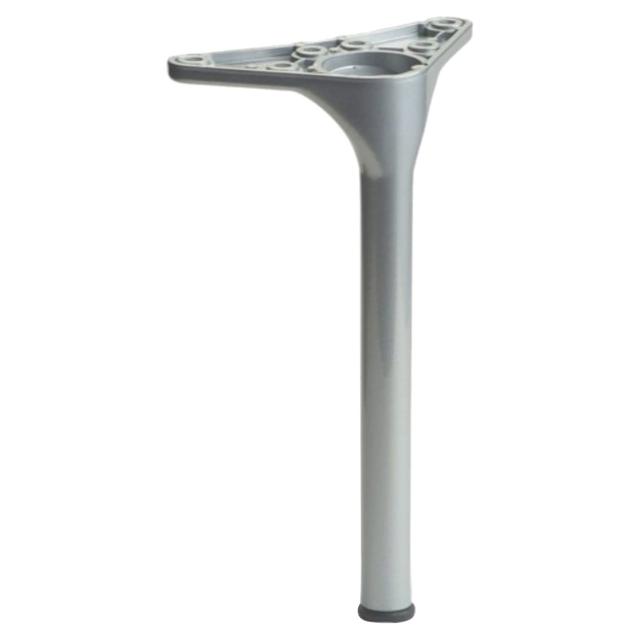 PIEDE PER MOBILE REGOLABILE Ø 18 mm H 140 mm ZAMA VERNICIATO ALLUMINIO | Tecnomat PIEDE PER MOBILE REGOLABILE Ø 18 mm H 140 mm ZAMA VERNICIATO ALLUMINIO - 2 | Tecnomat