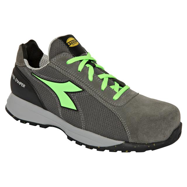 SCARPA ANTINFORTUNISTICA 45 DIADORA GLOVE MDS TEXT BASSA CLASSE S1PS HRO FO SR GRIGIA VERDE | Tecnomat SCARPA ANTINFORTUNISTICA 45 DIADORA GLOVE MDS TEXT BASSA CLASSE S1PS HRO FO SR GRIGIA VERDE - 2 | Tecnomat