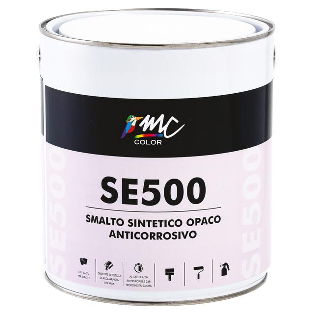 SMALTO SINTETICO OPACO MCCOLOR NERO 2,5 l ANTIRUGGINE 12-14 m² CON 1 l | Tecnomat SMALTO SINTETICO OPACO MCCOLOR NERO 2,5 l ANTIRUGGINE 12-14 m² CON 1 l | Tecnomat