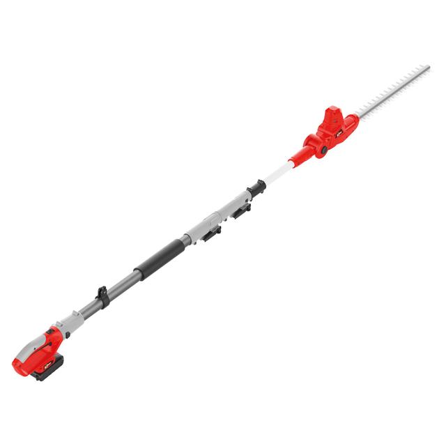 TAGLIASIEPI TELESCOPICO A BATTERIA 20 V 2 Ah PROGREEN PG 2040 LI TAGLIO 18 mm PESO 3,45 kg | Tecnomat TAGLIASIEPI TELESCOPICO A BATTERIA 20 V 2 Ah PROGREEN PG 2040 LI TAGLIO 18 mm PESO 3,45 kg | Tecnomat