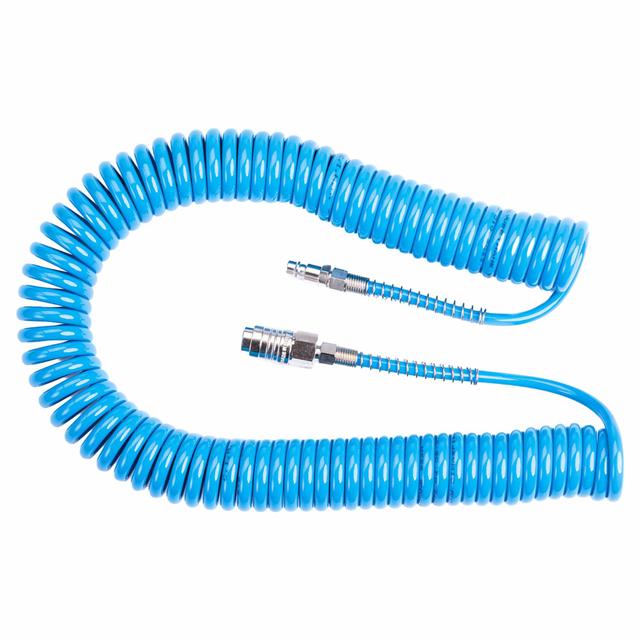 TUBO CIMA IN POLIURETANO SPIRALE 10 m 8x5 mm PER ARIA COMPRESSA CON ATTACCHI RAPIDI | Tecnomat TUBO CIMA IN POLIURETANO SPIRALE 10 m 8x5 mm PER ARIA COMPRESSA CON ATTACCHI RAPIDI - 2 | Tecnomat