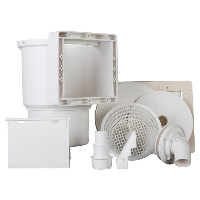 SKIMMER STANDARD DA PARETE GRE' CON VALVOLA DI RITORNO 260x225x345 mm (LxPxH) | Tecnomat SKIMMER STANDARD DA PARETE GRE' CON VALVOLA DI RITORNO 260x225x345 mm (LxPxH) - 2 | Tecnomat