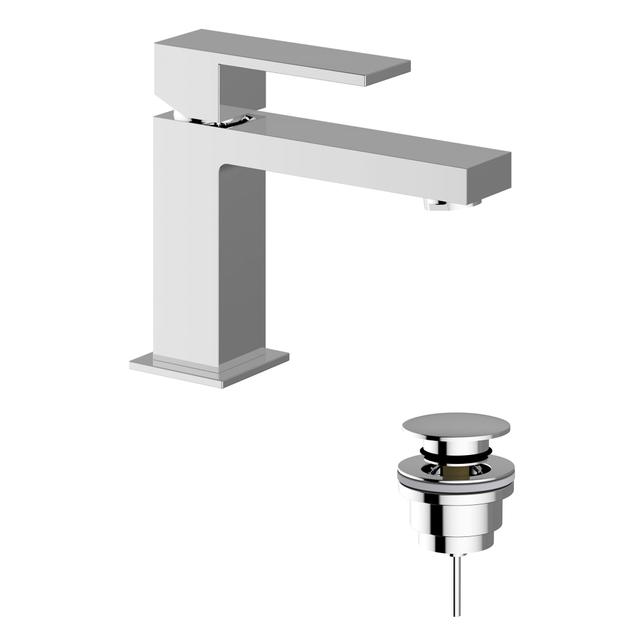 MISCELATORE LAVABO TEOREMA ALASKA CROMO CARTUCCIA Ø25 mm | Tecnomat MISCELATORE LAVABO TEOREMA ALASKA CROMO CARTUCCIA Ø25 mm - 2 | Tecnomat