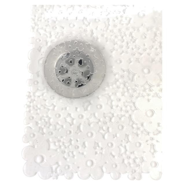 TAPPETO PER LAVELLO FLOWER 29x31 cm IN VINILE TRASPARENTE | Tecnomat TAPPETO PER LAVELLO FLOWER 29x31 cm IN VINILE TRASPARENTE - 2 | Tecnomat