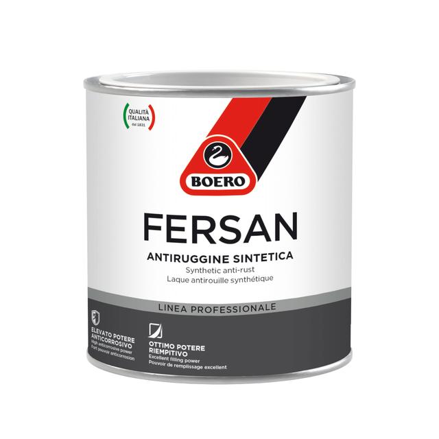 FONDO ANTIRUGGINE BOERO ARANCIONE 0,5 l FERSAN A SOLVENTE 10-12 m²/l PER MANO | Tecnomat FONDO ANTIRUGGINE BOERO ARANCIONE 0,5 l FERSAN A SOLVENTE 10-12 m²/l PER MANO - 2 | Tecnomat