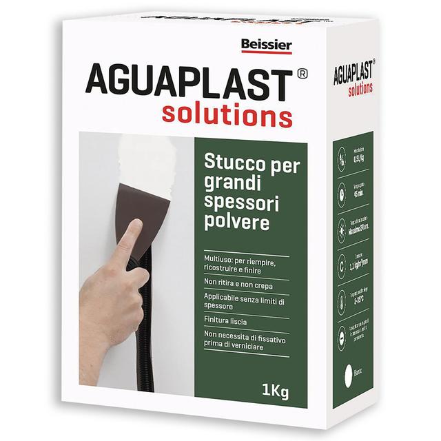 STUCCO GRANDI SPESSORI POLVERE AGUAPLAST BIANCO 1 kg SPESSORI FINO A 100 mm PER INTERNO | Tecnomat STUCCO GRANDI SPESSORI POLVERE AGUAPLAST BIANCO 1 kg SPESSORI FINO A 100 mm PER INTERNO | Tecnomat