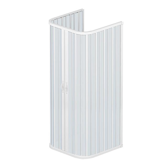 BOX DOCCIA SATURNIA SOFFIETTO 3 LATI 70- 80 H185cm APERTURA CENTRALE IN PVC PROFILO BIANCO | Tecnomat BOX DOCCIA SATURNIA SOFFIETTO 3 LATI 70- 80 H185cm APERTURA CENTRALE IN PVC PROFILO BIANCO - 2 | Tecnomat