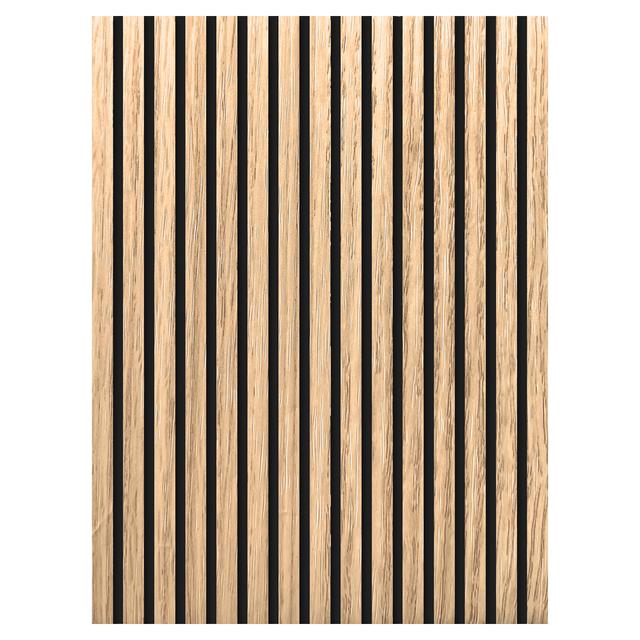 RIVESTIMENTO MDF NATURAL OAK RESA 1,56 m2/PACCO FORMATO 260x60x2,1cm | Tecnomat RIVESTIMENTO MDF NATURAL OAK RESA 1,56 m2/PACCO FORMATO 260x60x2,1cm - 2 | Tecnomat