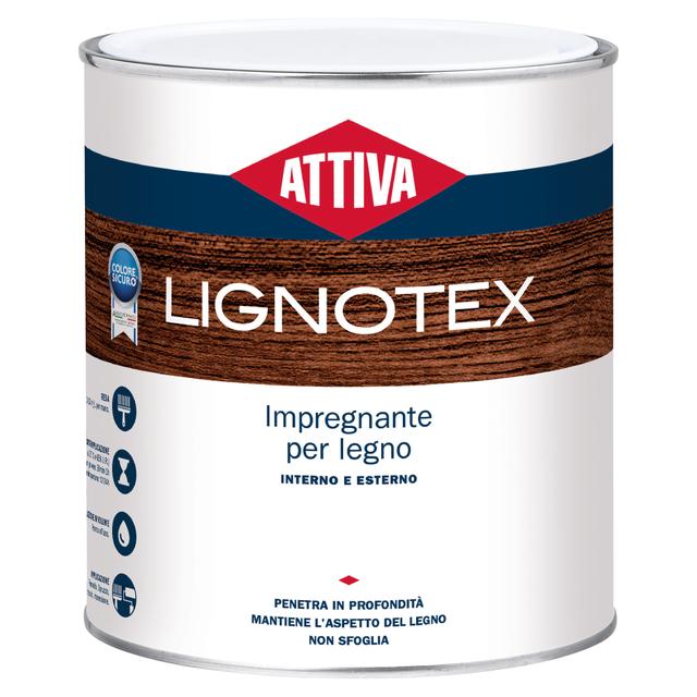 IMPREGNANTE A SOLVENTE ATTIVA 2,5 l LIGNOTEX NOCE | Tecnomat IMPREGNANTE A SOLVENTE ATTIVA 2,5 l LIGNOTEX NOCE | Tecnomat
