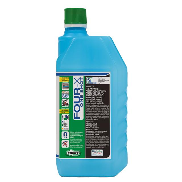 DEFANGANTE CON FILMANTE FACOT FOUR-X PER IMPIANTI TERMICI NUOVI 500 ml | Tecnomat DEFANGANTE CON FILMANTE FACOT FOUR-X PER IMPIANTI TERMICI NUOVI 500 ml - 2 | Tecnomat