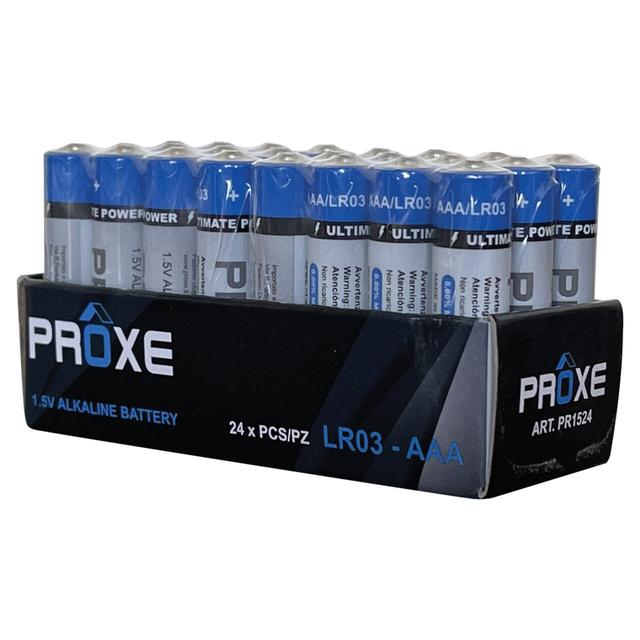 24 BATTERIE PROXE LR03 MINISTILO AAA 1,5V B24 | Tecnomat 24 BATTERIE PROXE LR03 MINISTILO AAA 1,5V B24 | Tecnomat