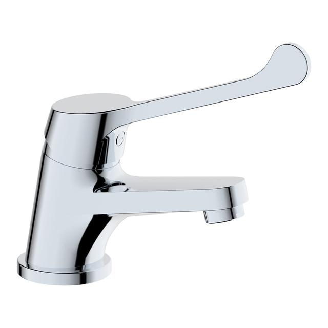 MISCELATORE LAVABO TECOM TIMELESS CON LEVA CLINICA CARTUCCIA Ø 40 mm | Tecnomat MISCELATORE LAVABO TECOM TIMELESS CON LEVA CLINICA CARTUCCIA Ø 40 mm - 2 | Tecnomat