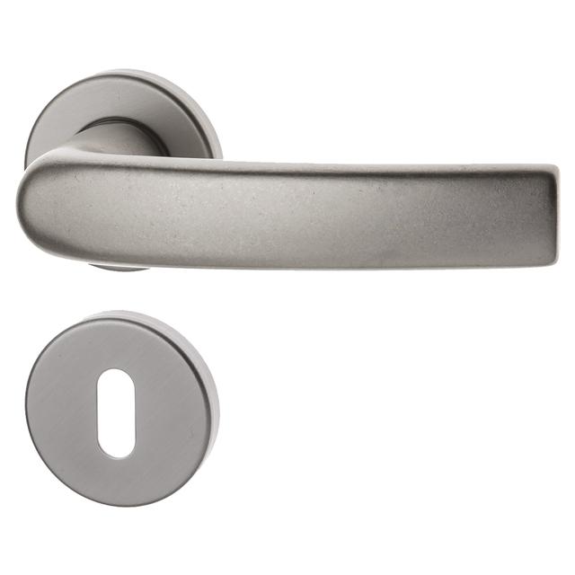 MANIGLIA A ROSETTA GHIDINI - 143 ALLUMINIO NICHELATO QUADRO 8 mm | Tecnomat MANIGLIA A ROSETTA GHIDINI - 143 ALLUMINIO NICHELATO QUADRO 8 mm | Tecnomat