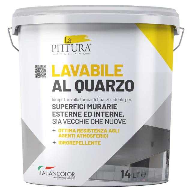 IDROPITTURA AL QUARZO LPI 4 l BIANCA PER ESTERNO RESA 5 - 6 m²/l A 2 MANI | Tecnomat IDROPITTURA AL QUARZO LPI 4 l BIANCA PER ESTERNO RESA 5 - 6 m²/l A 2 MANI - 2 | Tecnomat