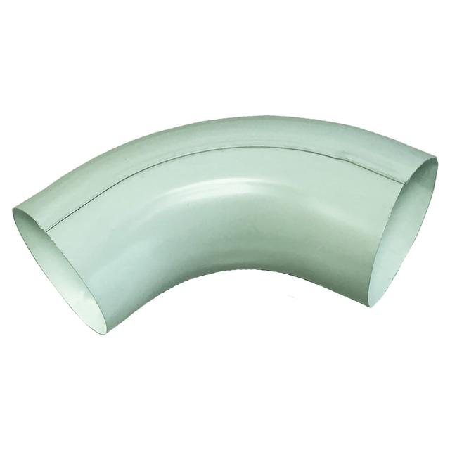 CURVA IN LAMIERA 87° Ø 100 mm BIANCO GRIGIO LAMIERA PREVERNICIATA | Tecnomat CURVA IN LAMIERA 87° Ø 100 mm BIANCO GRIGIO LAMIERA PREVERNICIATA - 2 | Tecnomat