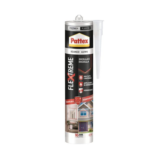 ADESIVO POLIMERICO PATTEX BIANCO 280 ml | Tecnomat ADESIVO POLIMERICO PATTEX BIANCO 280 ml - 2 | Tecnomat