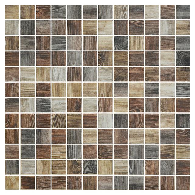MOSAICO LEGNO OAK RETE 31,1x31,1x0,49 cm PEI 3 PASTA DI VETRO VENDITA AL FOGLIO | Tecnomat MOSAICO LEGNO OAK RETE 31,1x31,1x0,49 cm PEI 3 PASTA DI VETRO VENDITA AL FOGLIO - 2 | Tecnomat