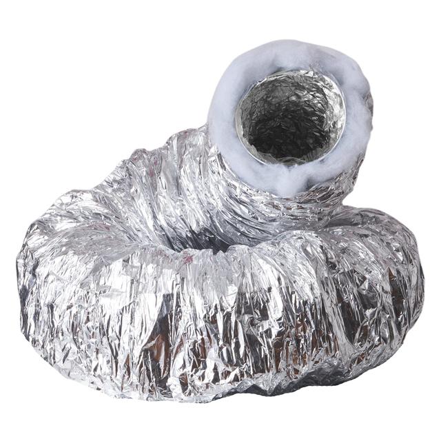 TUBO ALLUMINIO COIBENTATO Ø80 mm L 10 m PER ARIA CONDIZIONATA E TERMOVENTILAZIONE AFONICO | Tecnomat TUBO ALLUMINIO COIBENTATO Ø80 mm L 10 m PER ARIA CONDIZIONATA E TERMOVENTILAZIONE AFONICO | Tecnomat