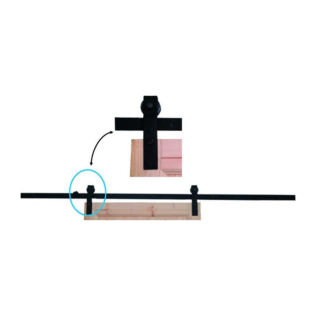 BINARIO PER SCORREVOLE ANNA 200 cm (L) | Tecnomat BINARIO PER SCORREVOLE ANNA 200 cm (L) | Tecnomat