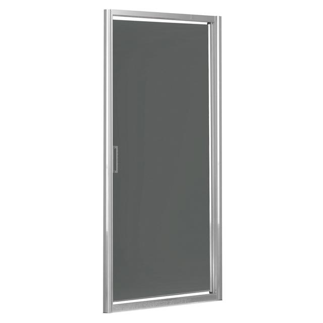 PORTA DOCCIA VITA BATTENTE 87-92 195 cm VETRO TEMPERATO FUME' 6 mm PROFILI ARGENTO LUCIDO | Tecnomat PORTA DOCCIA VITA BATTENTE 87-92 195 cm VETRO TEMPERATO FUME' 6 mm PROFILI ARGENTO LUCIDO - 2 | Tecnomat