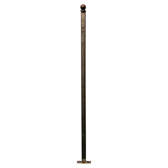 MONTANTI RECINZIONE 1140 mm CON PIASTRA IN FERRO 30x30 mm E TAPPO 2 FORI INTERNI 810mm 100PZ | Tecnomat MONTANTI RECINZIONE 1140 mm CON PIASTRA IN FERRO 30x30 mm E TAPPO 2 FORI INTERNI 810mm 100PZ - 2 | Tecnomat