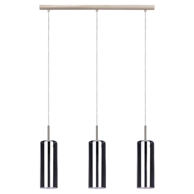 SOSPENSIONE SELVINO 3xE27 FINO A 15W METALLO E VETRO FUME' Ø 100x710x1100 mm | Tecnomat SOSPENSIONE SELVINO 3xE27 FINO A 15W METALLO E VETRO FUME' Ø 100x710x1100 mm - 2 | Tecnomat