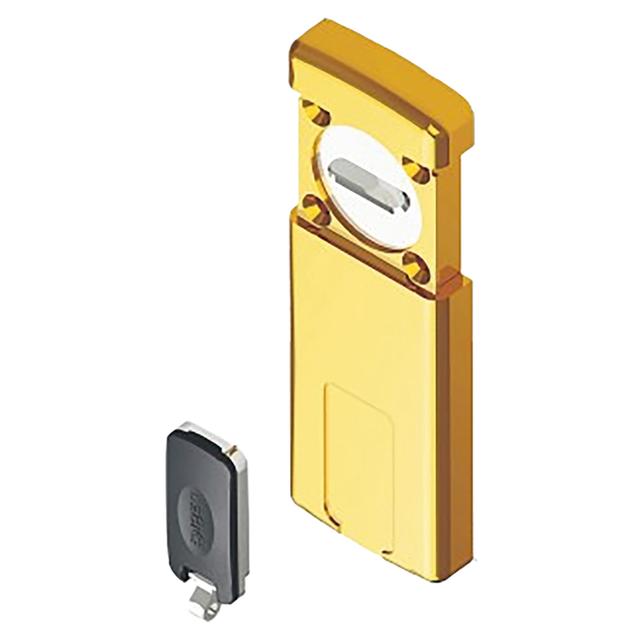 PROTETTORE DISEC MAGNETICO PER DOPPIA MAPPA Ø116x57 mm OTTONE LUCIDO | Tecnomat PROTETTORE DISEC MAGNETICO PER DOPPIA MAPPA Ø116x57 mm OTTONE LUCIDO - 2 | Tecnomat