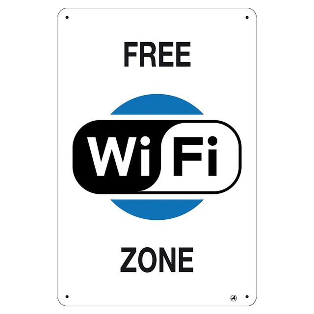 CARTELLO ZONA WI-FI IN PVC 20x30 cm | Tecnomat CARTELLO ZONA WI-FI IN PVC 20x30 cm - 2 | Tecnomat