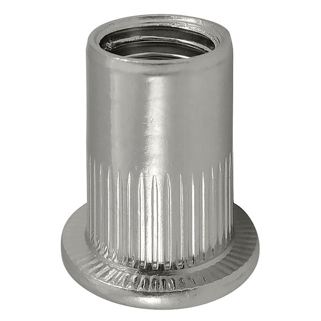 INSERTI RIVIT FILETTATI FUSTO CILINDRICO 9mm 0,5-3,0mm M6 250PEZZI INOX A2 TESTA TONDA | Tecnomat INSERTI RIVIT FILETTATI FUSTO CILINDRICO 9mm 0,5-3,0mm M6 250PEZZI INOX A2 TESTA TONDA | Tecnomat