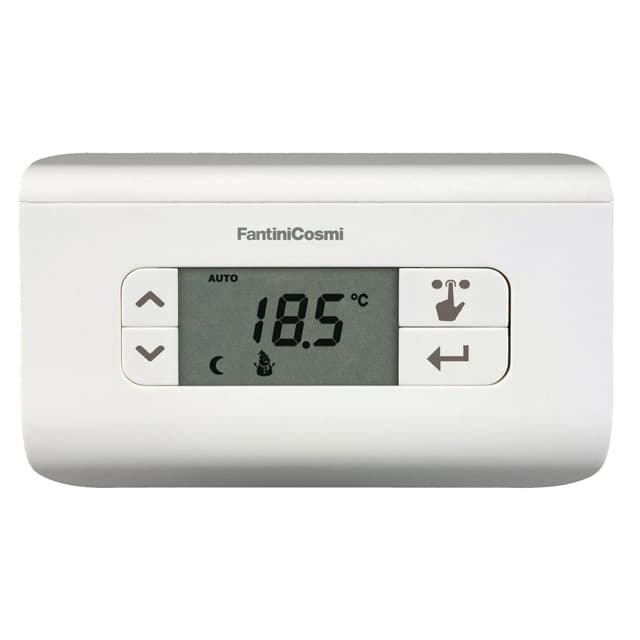 CRONOTERMOSTATO FANTINI DA PARETE BIANCO A BATTERIE PROGRAMMABILE DA APP CON TECNOLOGIA NFC | Tecnomat CRONOTERMOSTATO FANTINI DA PARETE BIANCO A BATTERIE PROGRAMMABILE DA APP CON TECNOLOGIA NFC - 2 | Tecnomat