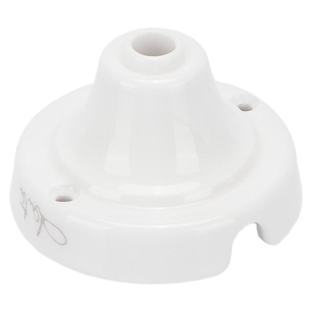 ROSONE CERAMICO LISCIO Ø 90 mm COLORE BIANCO | Tecnomat ROSONE CERAMICO LISCIO Ø 90 mm COLORE BIANCO - 2 | Tecnomat