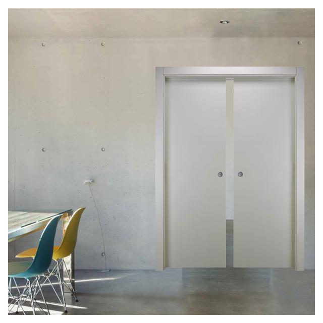 PORTA DA INTERNO SCORREVOLE INTERNO MURO LUDOVICA ZANINI 80x210 cm (LxH) REVERSIBILE | Tecnomat PORTA DA INTERNO SCORREVOLE INTERNO MURO LUDOVICA ZANINI 80x210 cm (LxH) REVERSIBILE | Tecnomat