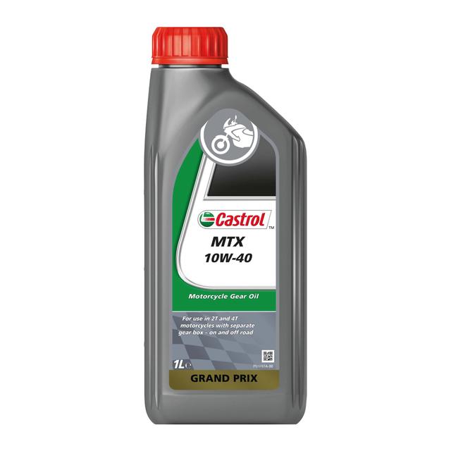 OLIO CASTROL MTX 10W-40 PER TRASMISSIONI PER MOTO 1 l | Tecnomat OLIO CASTROL MTX 10W-40 PER TRASMISSIONI PER MOTO 1 l | Tecnomat