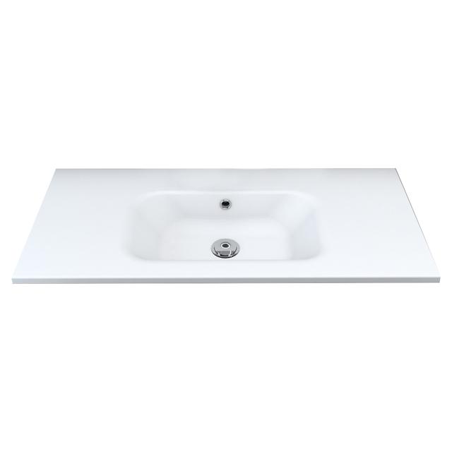 LAVABO INCASSO VENUS FASHION UNA VASCA IN MINERALMARMO BIANCO 101x2x46 cm (LxHxP) | Tecnomat LAVABO INCASSO VENUS FASHION UNA VASCA IN MINERALMARMO BIANCO 101x2x46 cm (LxHxP) | Tecnomat