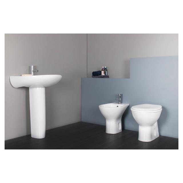 VASO SERIE AZUR A TERRA SCARICO A PAVIMENTO IN CERAMICA BIANCA | Tecnomat VASO SERIE AZUR A TERRA SCARICO A PAVIMENTO IN CERAMICA BIANCA | Tecnomat