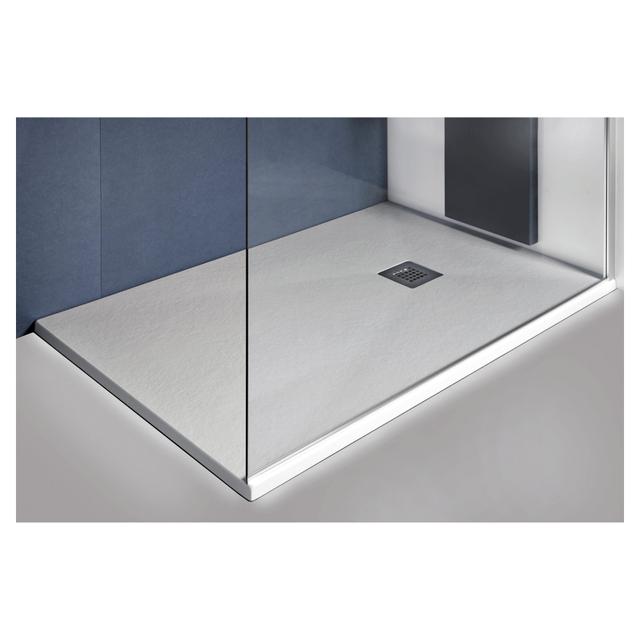 PIATTO DOCCIA SERIE SWING IN MARMORESINA BIANCO 70x100 cm H 2,7 cm PILETTA Ø 90 mm | Tecnomat PIATTO DOCCIA SERIE SWING IN MARMORESINA BIANCO 70x100 cm H 2,7 cm PILETTA Ø 90 mm | Tecnomat