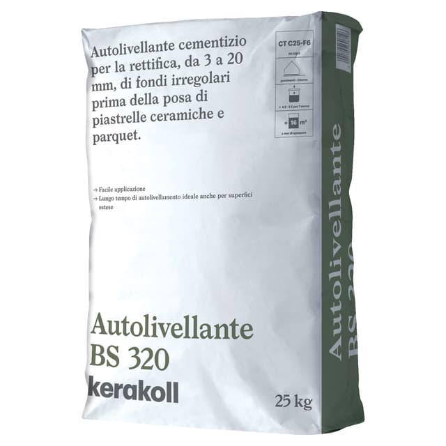 AUTOLIVELLANTE BS 320 25 kg KERAKOLL | Tecnomat AUTOLIVELLANTE BS 320 25 kg KERAKOLL - 2 | Tecnomat