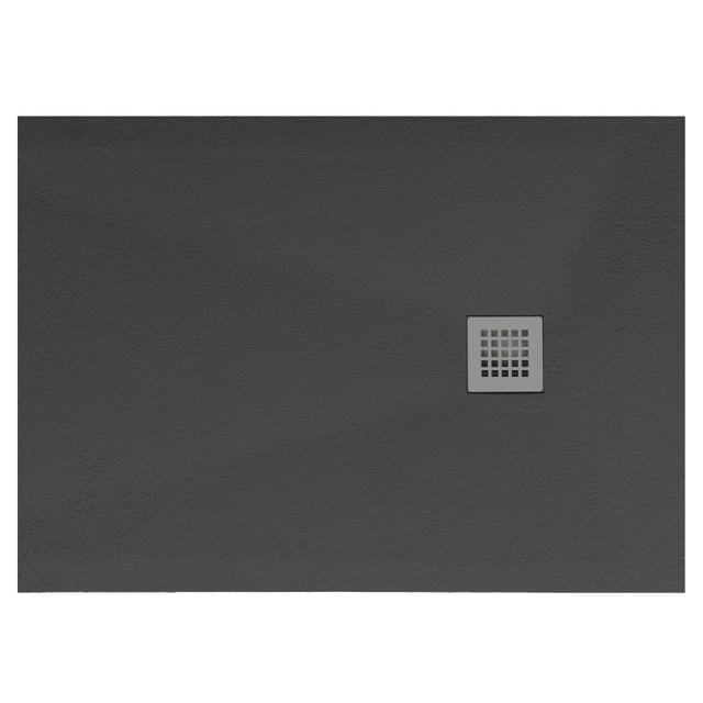 PIATTO DOCCIA SERIE SWING IN MARMORESINA ANTRACITE 70x90 cm H 2,7 cm PILETTA Ø 90 mm | Tecnomat PIATTO DOCCIA SERIE SWING IN MARMORESINA ANTRACITE 70x90 cm H 2,7 cm PILETTA Ø 90 mm | Tecnomat