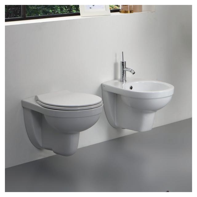 VASO SERIE AZUR SOSPESO IN CERAMICA BIANCA | Tecnomat VASO SERIE AZUR SOSPESO IN CERAMICA BIANCA | Tecnomat