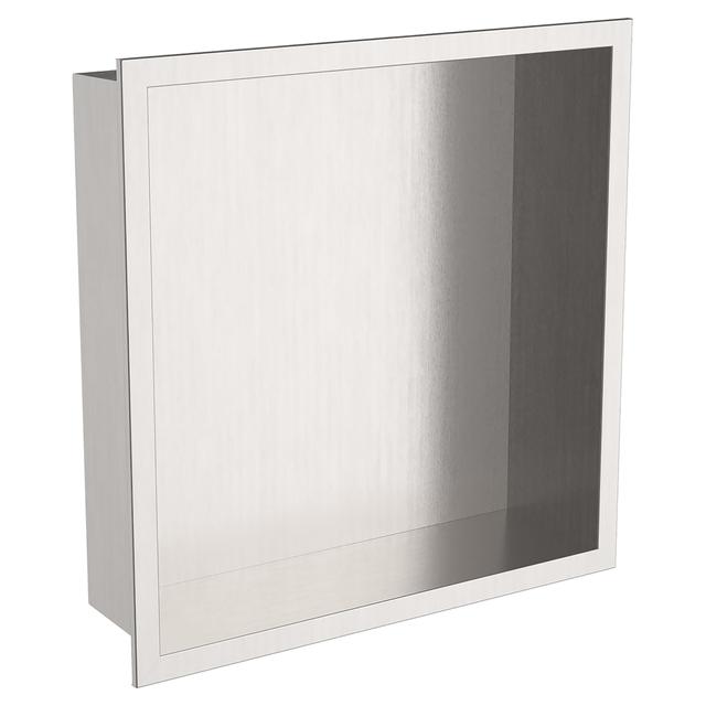 NICCHIA DA INCASSO PER DOCCIA 30x30 cm ACCIAIO SPAZZOLATO IN ACCIAIO INOX AISI 304 | Tecnomat NICCHIA DA INCASSO PER DOCCIA 30x30 cm ACCIAIO SPAZZOLATO IN ACCIAIO INOX AISI 304 - 2 | Tecnomat