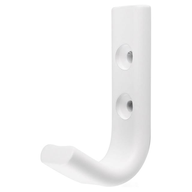 GANCIO IN ALLUMINIO BIANCO SATINATO 20x42x73 mm | Tecnomat GANCIO IN ALLUMINIO BIANCO SATINATO 20x42x73 mm - 2 | Tecnomat