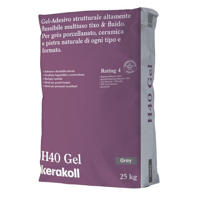 COLLA H40 GEL KERAKOLL 25 KG GRIGIA | Tecnomat COLLA H40 GEL KERAKOLL 25 KG GRIGIA | Tecnomat