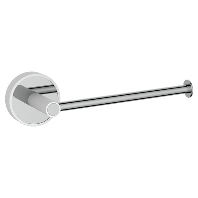 PORTAROTOLO ORIGIN IN ACCIAIO CROMATO E ABS BIANCO FISSAGGIO A MURO | Tecnomat PORTAROTOLO ORIGIN IN ACCIAIO CROMATO E ABS BIANCO FISSAGGIO A MURO - 2 | Tecnomat