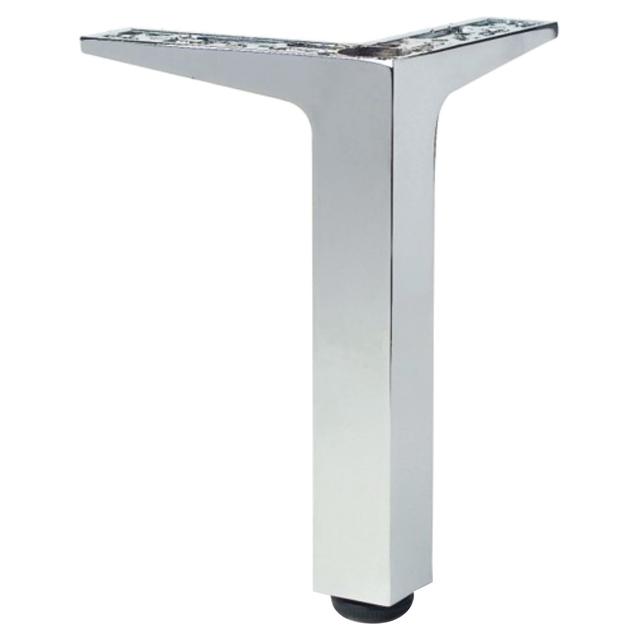 PIEDE PER MOBILE REGOLABILE 140x22x22 mm ZAMA CROMO LUCIDO | Tecnomat PIEDE PER MOBILE REGOLABILE 140x22x22 mm ZAMA CROMO LUCIDO - 2 | Tecnomat