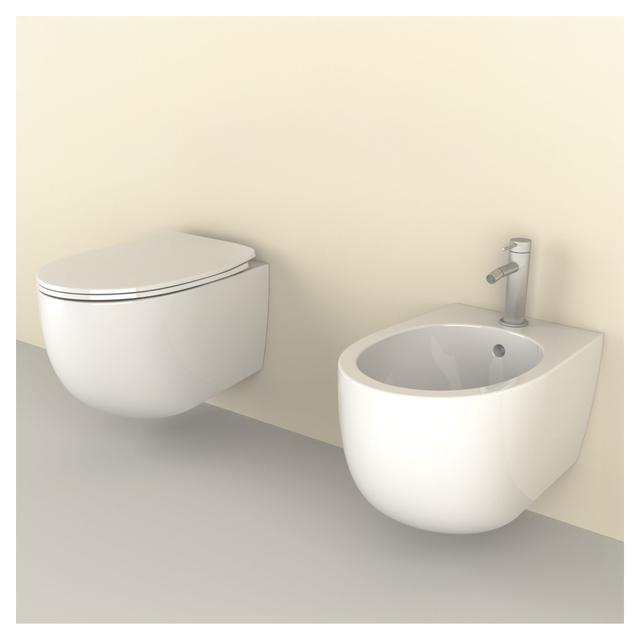 VASO SERIE GIULIETTA SOSPESO IN CERAMICA BIANCA SENZA BRIDA | Tecnomat VASO SERIE GIULIETTA SOSPESO IN CERAMICA BIANCA SENZA BRIDA | Tecnomat