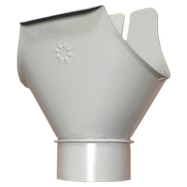 TRAMOGGIA CON SCARICO DIN 170 Ø 100 mm BIANCO GRIGIO LAMIERA PREVERNICIATA | Tecnomat TRAMOGGIA CON SCARICO DIN 170 Ø 100 mm BIANCO GRIGIO LAMIERA PREVERNICIATA | Tecnomat