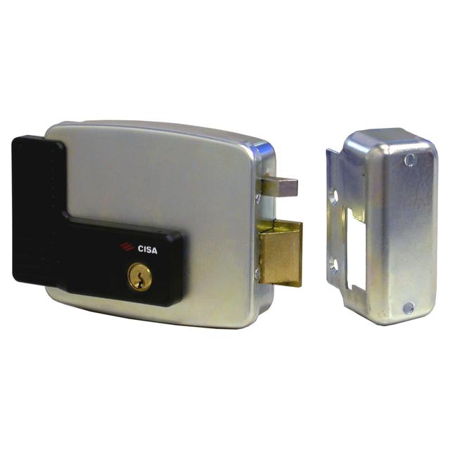 SERRATURA ELETTRICA CISA AD APPLICARE ENTRATA 60 mm A TIRARE SX DOPPIO CILINDRO | Tecnomat SERRATURA ELETTRICA CISA AD APPLICARE ENTRATA 60 mm A TIRARE SX DOPPIO CILINDRO - 2 | Tecnomat